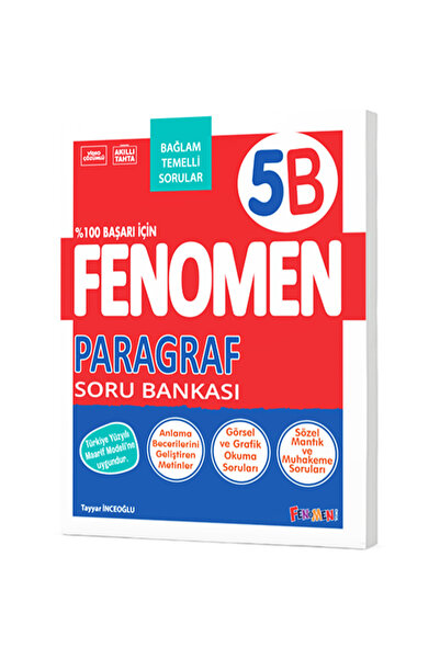 Fenomen Yayıncılık FENOMEN 5 PARAGRAF (B) SORU BANKASI