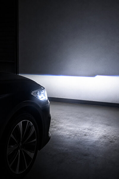 vr pro Slim Mercekli Led Lens H4 18000 Lümen Beyaz Işık Led Far