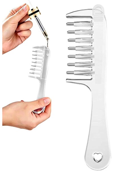 Bonjour Hair Scalp Oil Applicator Comb, Refillable Scalps Massager Oil Dispen...