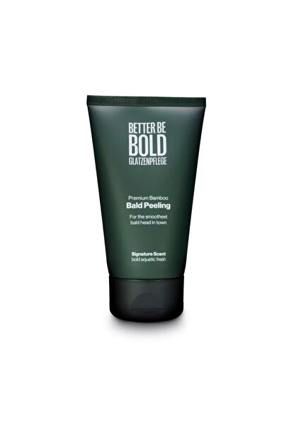 BETTER BE BOLD Scrub cu bambus pentru capetele chele - - 150ml