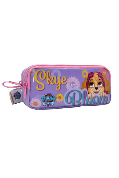 Elit PAW Patrol Skye "in Bloom" Çift Bölmeli Mor Kalem Çantası