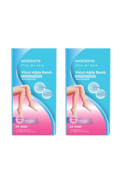 Watsons Ağda Bandı, Hassas Cilt - 24 Adet X 2 Adet