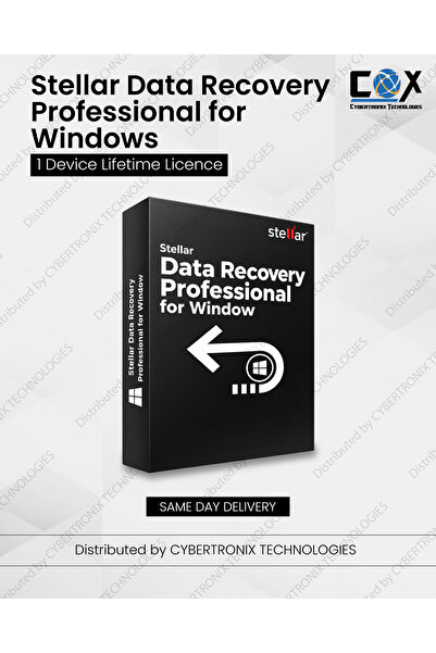 STELLAR Data Recovery Professional for Windows | 1 Device for Lifetime | Digi...