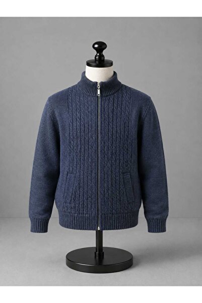 Castello 👦 🧥   Cardigan tricotat cu fermoar pentru băieți ✨ 🧶 ⭐   Un eleme...