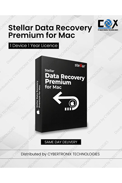 STELLAR Data Recovery Premium for Mac | 1 Device for 1 Year | Digital License...