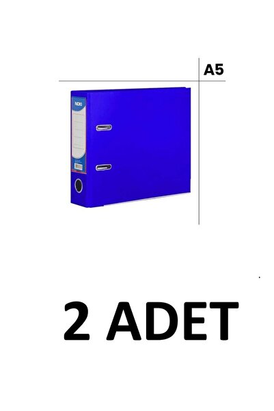 Noki 2 bucăți Dosar din plastic A5 pentru telegraf, Dosar lat pentru telegraf