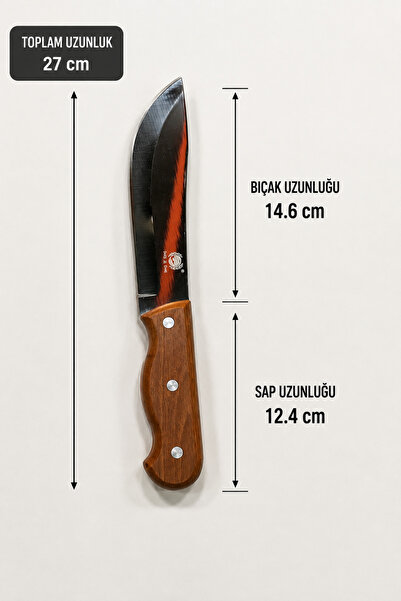 Genel Markalar Feng & Feng TM6146 27 cm Ahşap Saplı Mutfak Doğrama ve Kesme B...
