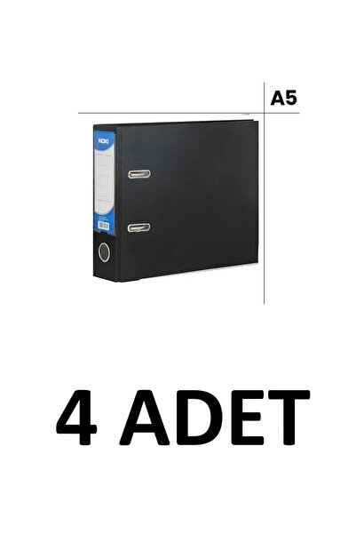 Noki 4 Pieces Telegraph A5 Plastic Folder Wide Telegraph Folder