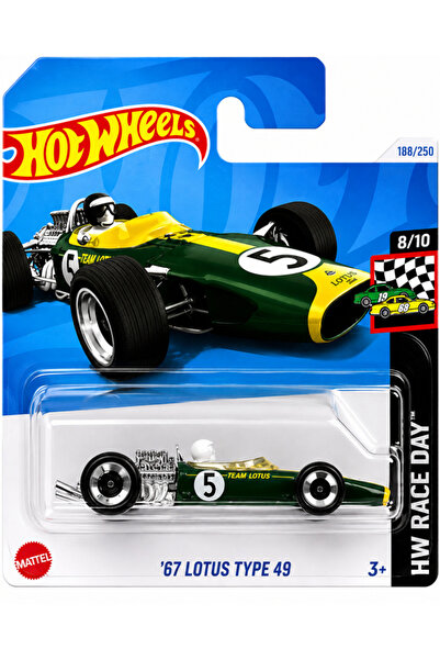 HOT WHEELS '67 Lotus Type 49 Htd99 Hw Race Day