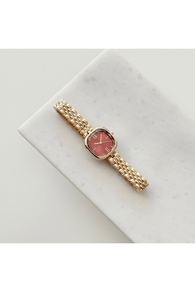 Vesce Atelier Avas Gold Saat Bordo