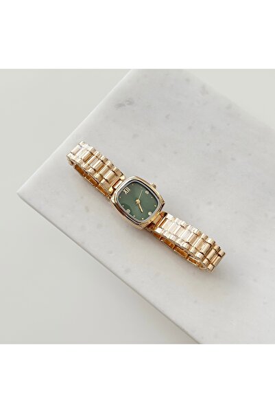 Vesce Atelier Spek Gold Saat Yeşil