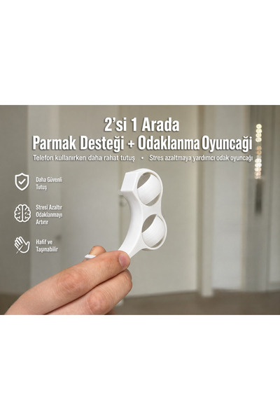 2’si 1 Arada Parmak Telefon Tutacağı ve Fidget Oyuncağı