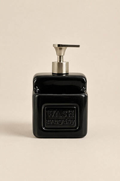 Porsima Ashton Black Sıvı Sabunluk 500 ml