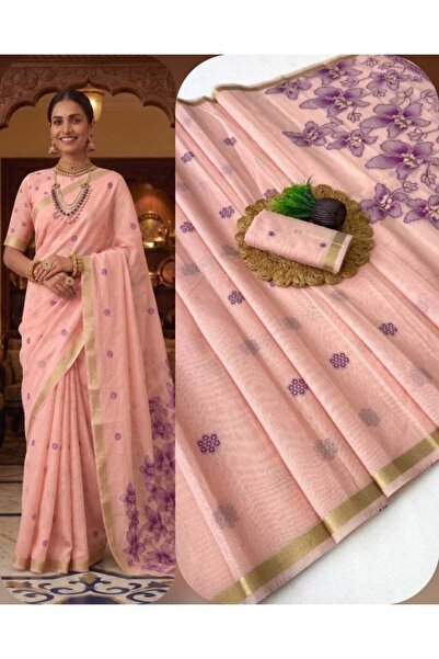 ViViRaSmi Generic Soft Silk Cotton Saree for Women with Zari Border| Fall & P...