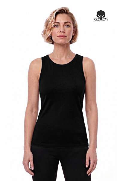 Cottonland Women's Blanca Stretchy, 1X1 Combed Cotton Rib, Fit Cut, Cotton Un...
