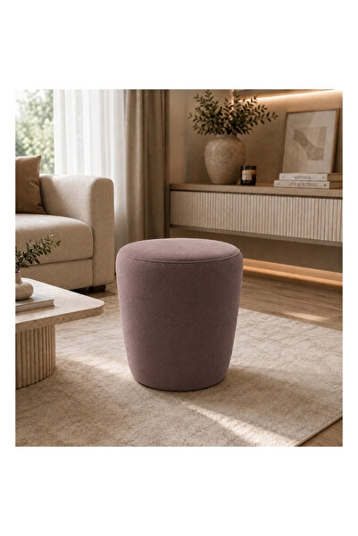 OEM Taburet Nubo, 45x45 cm, culoare Ciocolatiu