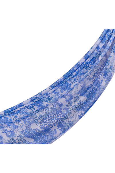 ipekevi Βαμβακερό σάλι σε χρώμα Ice Blue Mahur Gül