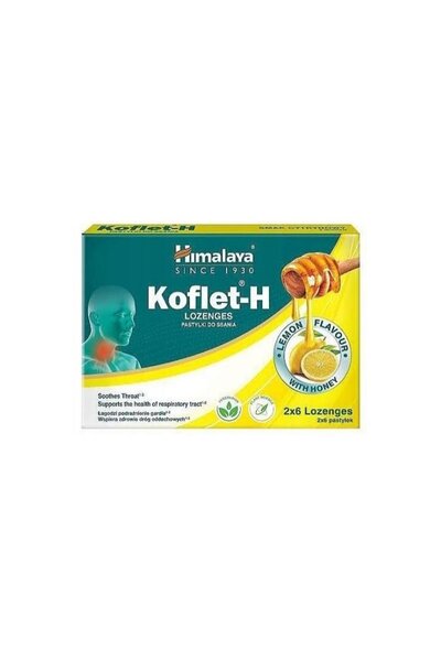 Himalaya Koflet H Lozenges Lemon 12’s