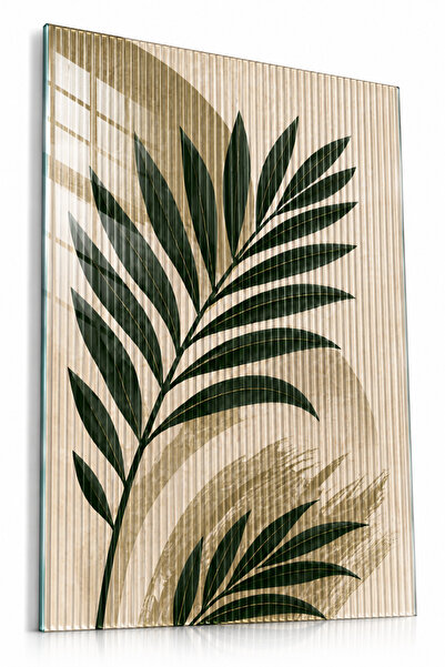 Decorita Cam Tablo |   Ribbed Glass |   Green Breeze