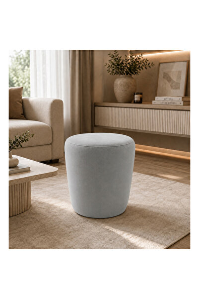OEM Taburet Nubo, 45x45 cm, culoare Gri