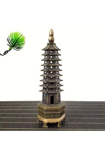 ViViRaSmi Elegant Metal Incense Burner Tower, Decorative Holder for Sticks & ...