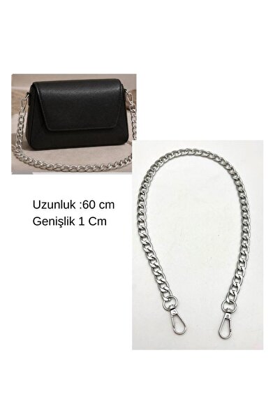 angel çanta aksesuar 60 cm Silvery Color Bag Chain with Hook