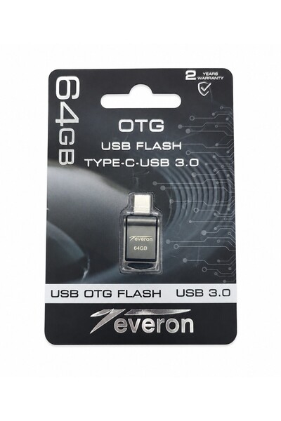 Pmr 64Gb Type-C and USB 3.0 Double-Sided Metal Otg Flash Memory Compatible wi...