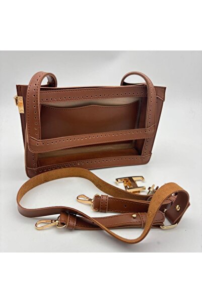 angel çanta aksesuar T Model Bag Set Tan Color