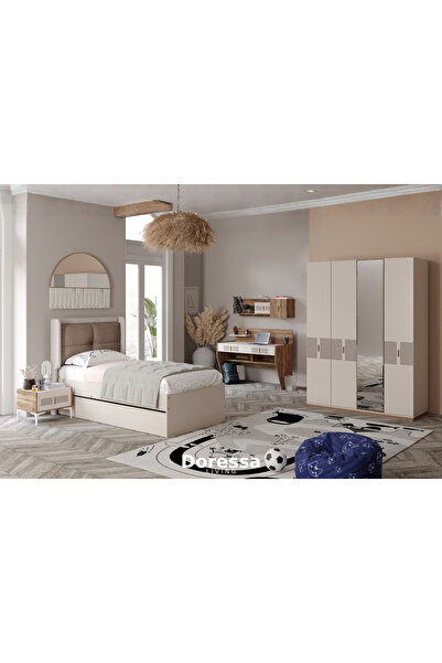 Doressa Living Ellas 4 Kapılı Genç Odası Takımı