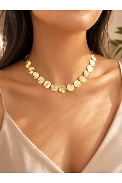 Aura By Hm Gold Tasarım Kolye