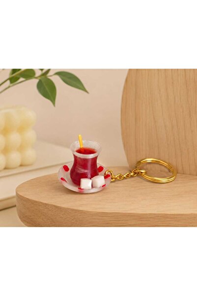 Çay Bardağı Mini Anahtarlık