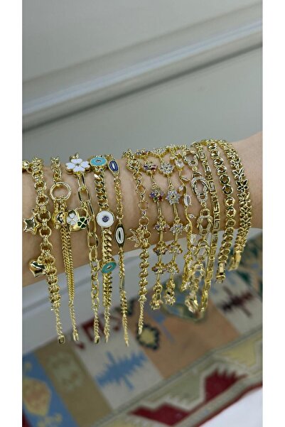 RMATELİER YILDIZ CHARMLI GOLD ZİNCİR BİLEKLİK