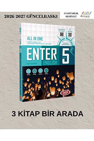 Data Yayınları 5.SINIF ENTER ENGLISH ALL IN ONE GİRİŞ YAYINLARI 2026 2027