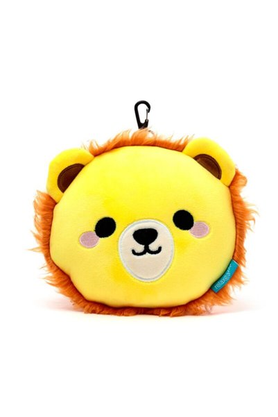 Relaxeazzz Children's Travel Pillow and Eye Mask-Adoramals Lion