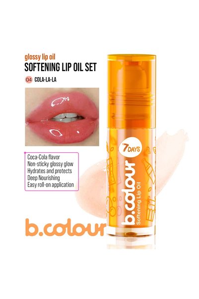 7DAYS 7 Days B.Colour 04 Cola-La-La Softening Agent 4 ml Lip Oil