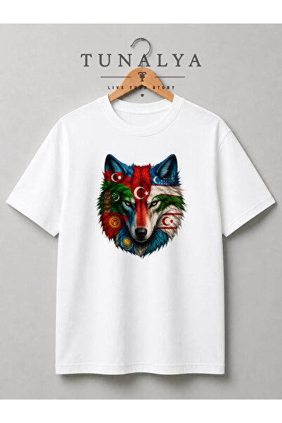 Grafftee Clothing Tunalya Strong Bozkurt Special Design Premium Printed Unise...