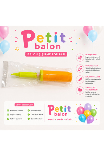 Balon Şişirme Pompası
