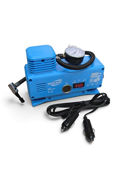 ALFA HIRDAVAT SEGA-SAN 300 PSI Hava Kompresörü 12V / 220V Çift Kullanım