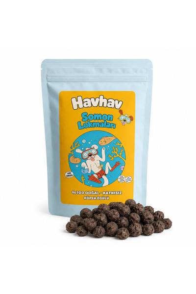 Havhav Somon Lokmaları 100 g – Yüksek Proteinli Air Dried Somonlu Köpek Ödül ...