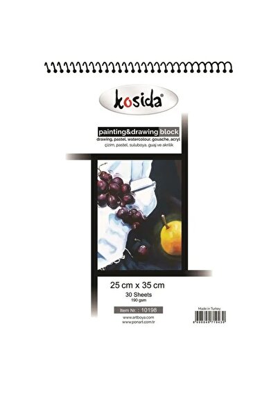 Ponart Kosida Painting & Drawing Blok 25x35 cm. 190 gr. 30 yaprak