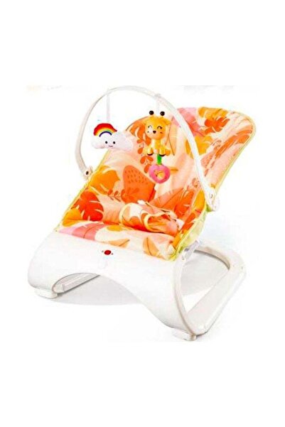 Tiibaby 68160 Baby Rocking Chair with Vibrating Seat, Toy Bar, 3-Point Safety...
