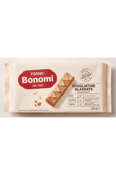 Forno Bonomi Hazır Milföy Pasta Tabanı Millefoglie 200 gr (içerik 2x100gr Kat...