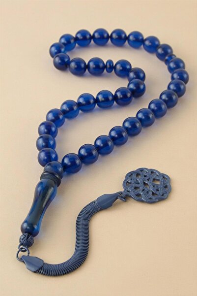HOŞGÖR ACCESSORIES 10 mm originalne nabrane molitvene perle od jantara