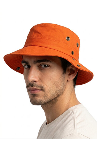 STELLA VESTİNO Premium cotton gabardine safari hat - snapback cowboy bucket h...