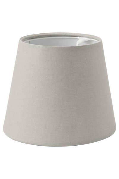 IKEA Modern Gri Abajur 19 cm - Şık Ev Ofis Dekoratif Aydınlatma