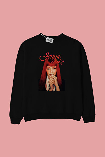 UmbraWear Blackpink "Jennie Ruby" Φούτερ |   Unisex 100% βαμβάκι με ιδιαίτερο...
