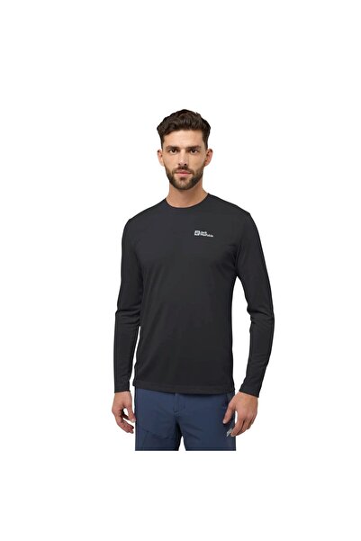 Jack Wolfskin A60291-6000 Vonnan Ls T M Erkek Outdoor Tişört