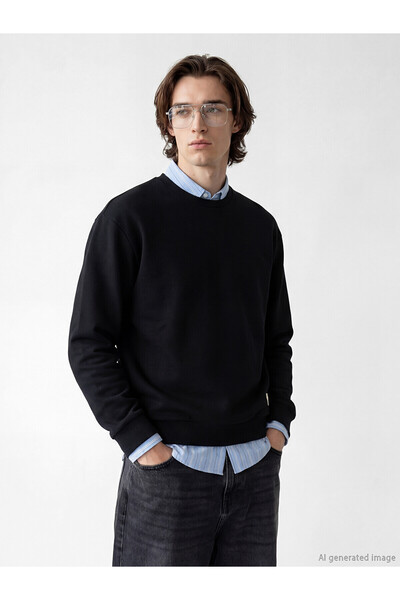 LC Waikiki Peak New Season Crew Neck Men's Sweatshirt