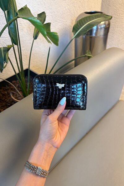 Grsbags Black Women's Card Holder and Wallet