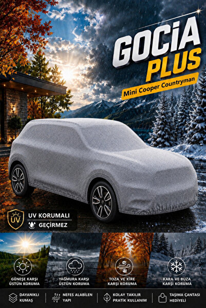 GOCİA PLUS Mini Cooper Countryman Uyumlu Premium Oto Branda 4 Mevsim UV Korum...